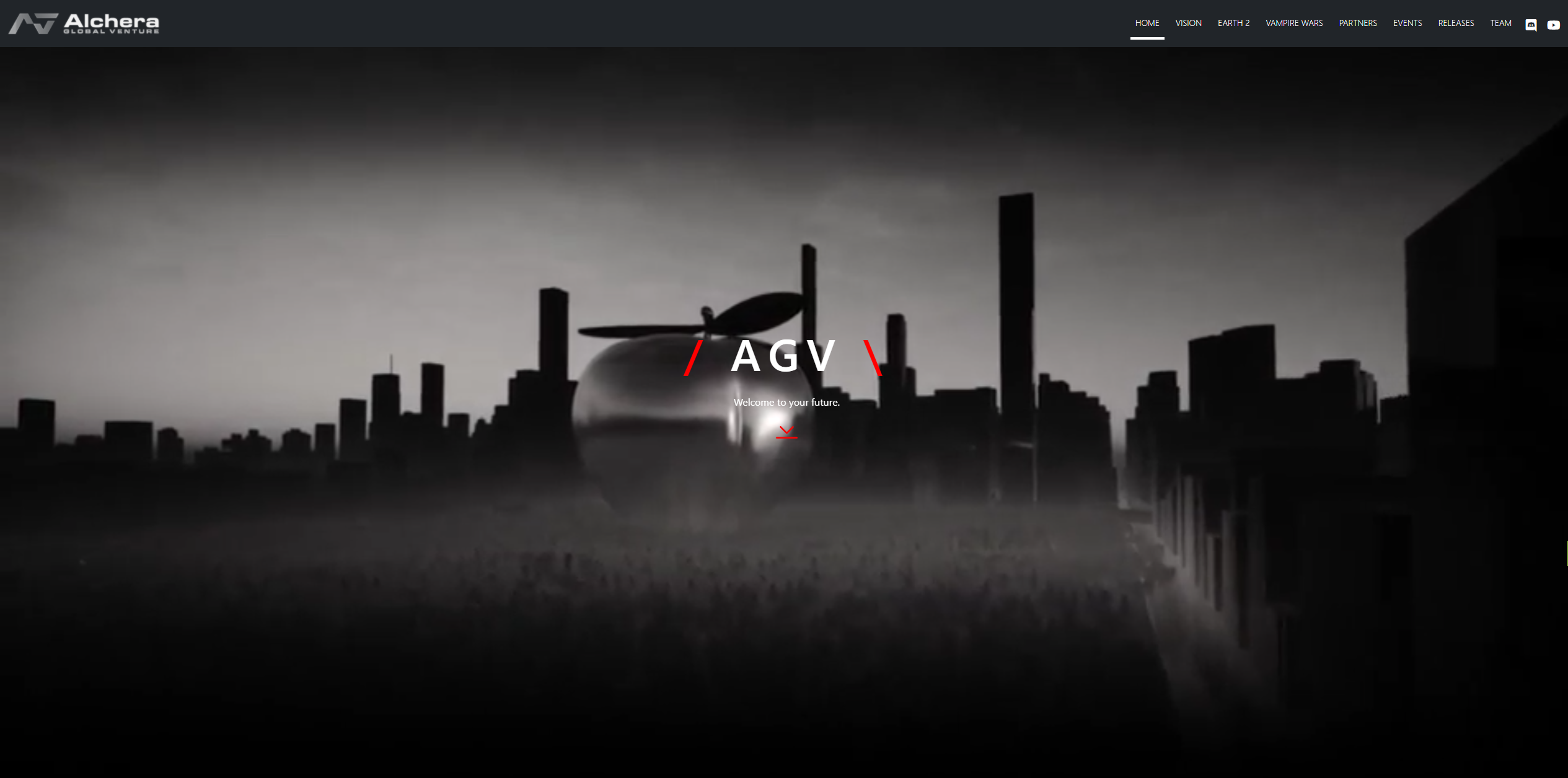 AGV Landing Page